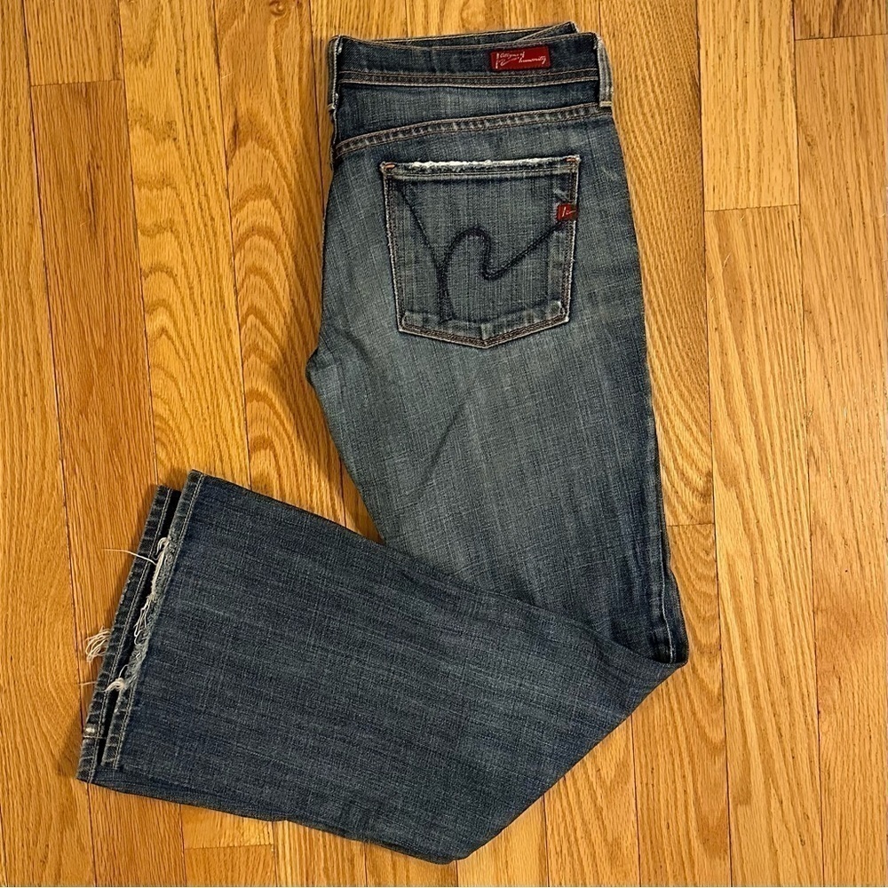 Citizens for Humanity sz 29 Ingrid stretch low waist flair